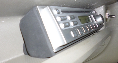 CDラジオの美観作業