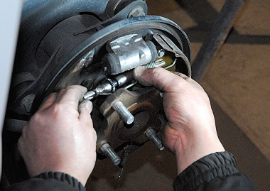 ブレーキテストをして整備完了