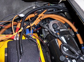 走行中のモーター