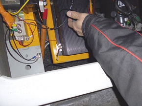 調整コントローラーで変速のタイミングをテスト