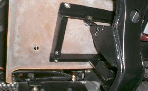 モーターマウントにガッチリと固定