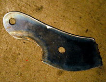 出来上がったステー