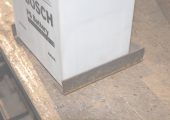 現物合わせでバッテリーステーBOXの作成
