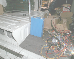 縦に荷台に置く