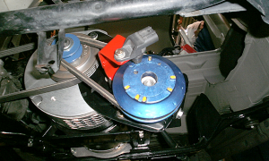 クランク角センサーをモーターとドッキング