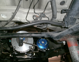 クランク角センサーとモーターとの合体の位置関係