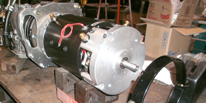 モーターとATが合体した状態