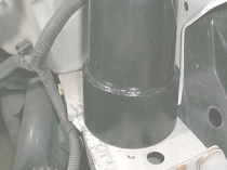 負圧制御装置の取り付け位置