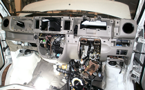 ダッシュパネルの組み立て