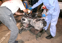 エンジンと「おさらば」しました!