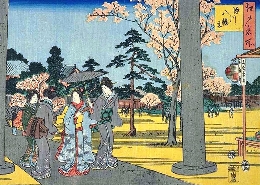 江戸名所・深川八幡宮　歌川広重