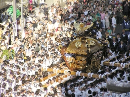 ２００９年８月の「二の宮渡御」